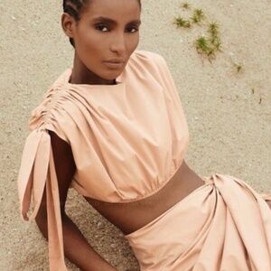 Andrea Iyamah Halima crop top